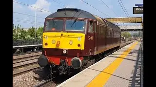 Light WCR 57 + 91119 at Arlesey