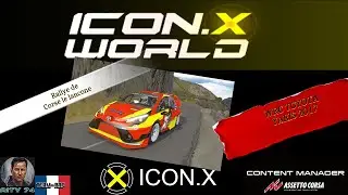 ICON.X WORLD [-RRP-] RITY 74 #assettocorsa #iconxworldofficial #toyota #yaris #rally Corse  lancone