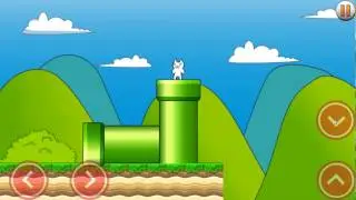 Super Cat World: Syobon Action - Survived Level 1 finish