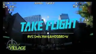 How To Smash A Drone Real Good Like - Take Flight - RVS Smol Yeet 3.5 - FPV THE CITY - Pinecones!