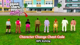 Character Skin Change Cheat Code For GTA Vice City | Clothes Change Mod | Faizan Gaming