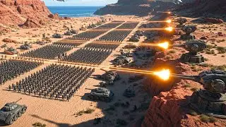 TSUNAMI of 7,000,000 Demons vs T45 Shotgun & T800 Defense! UEBS 2