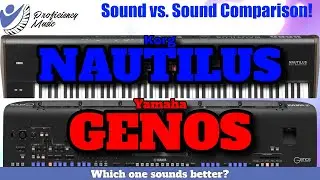 Yamaha Genos vs Korg Nautilus: Sound vs Sound Comparison! Which one SOUNDS better?