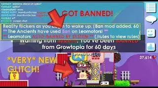 *New* AUTO-BAN Glitch [GOT BANNED!] - Growtopia