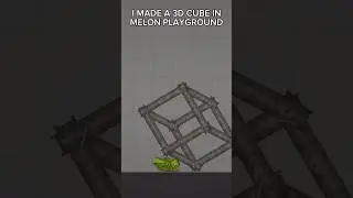 3D CUBE in MELON PLAYGROUND