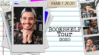 BOOKSHELF TOUR 2020: TOUR PELA MINHA ESTANTE | PATRICK ROCHA