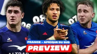 La COMPO pour faire TOMBER les SPRINGBOKS&nbsp;? France - Afrique du Sud