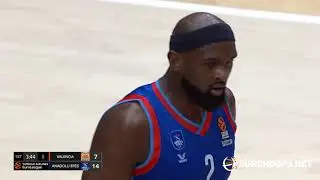 Valencia Basket - Anadolu Efes Istanbul 76-74: Chris Singleton (12 points, 2 assists, 2 steals)