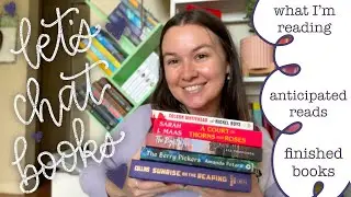 Let&rsquo;s Chat Books 📚 book vlog, talking current reads, my tbr, and romance, fantasy, thriller books!!