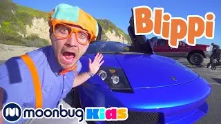 Aprendamos sobre autos deportivos | Blippi Espa&ntilde;o | Videos educativos para ni&ntilde;os