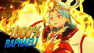 STUPID AMOUNTS OF DAMAGE! STACKING 1000% BUFFS ON RAPHAEL! (Slime: Isekai Memories)