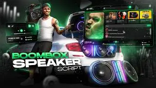 Fivem Speaker / Boombox / Car Radio Script - SYNC 3D AUDIO - 3 DIFFRENT EFFECT - [STANDALONE]