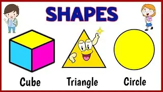 Names of Shapes | Shapes | Geometric Shapes | Shapes for Kids | Solid Shapes
