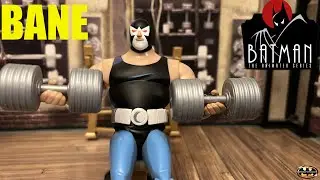 McFarlane's DC Direct BTAS Bane Batman The Animated Build Bruce Wayne Series Actiion Figure Review