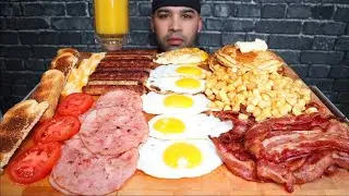 (ASMR NO TALKING) EATING A LITTLE BREAKFAST