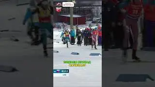 У России первые два места!💪 | Кубок Мира | Биатлон  #биатлон #sports #победа #россия