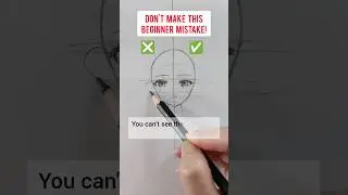 How to draw anime ear for beginners frontview #howtodraw #draw #tutorial