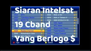INTELSAT 19 CBAND SIARAN BULAN MEI 2025 YANG BERLOGO$ DENGAN RECEIVER T21 NEW SAKURA