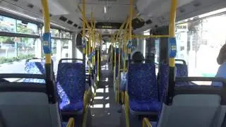 MAN NG363F bus #591 Dan Bus Company on route 42 from Ramat Gan to Tel Aviv