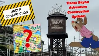 Splash Mountain now becoming Tianas Bayou Adventure Construction update 11/15/23 #disneyworld #mk