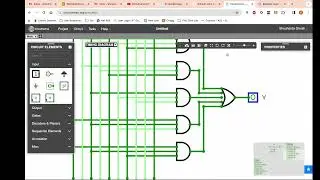 CircuitVerse Truth Table case Circuits 5