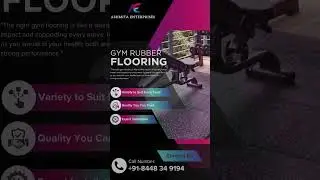 Ashmita Enterprises - Premium Gym Flooring Solutions @Gymrubberflooring#gym #flooringmat#rubbermat
