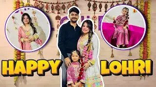Family Ke Saath Lohri Manake Maza Aa Gya | Nitsiya TV | Vlog #14