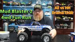 AE vs HH and a run with the Tamiya Mud Blaster 2