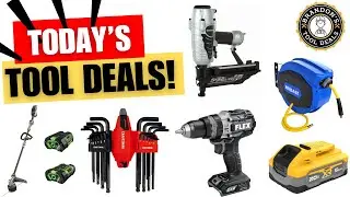 Amazon and Lowes Tool Deals! DeWalt, Flex, Metabo, and more!