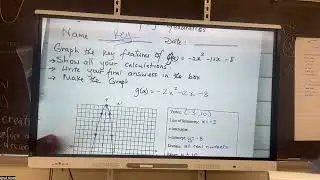 Graphing Quadratics in Standard Form.