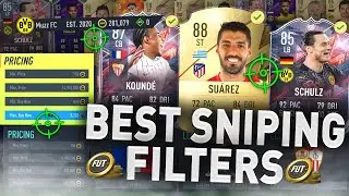 MAKE 200K RIGHT NOW WITH THESE SNIPING FILTERS! 🥶 (FIFA 22 BEST SNIPING FILTERS TO MAKE COINS)