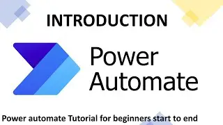 Power Automate Tutorial For Beginners | In Hindi