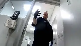 Entering the Cowley County Jail, Kansas