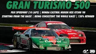 Gran Turismo 7 - Power Pack (Gran Turismo 500 - Fuji Speedway) | Honda Castrol MUGEN NSX GT500 '00