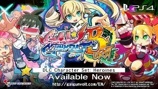 GAL*GUNVOLT BURST Heroine Characters DLC - Official Trailer
