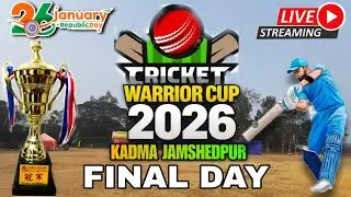 3RD WARRIOR  CUP 2026 LIVE CRICKET JAMSHEDPUR !! SONARI