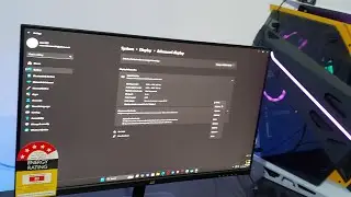 100hz 24inch Gaming Monitor unboxing