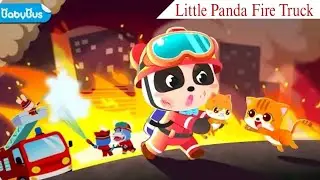 BabyBus fireman 🚒 ||: The Brave Hero of Fire Rescue - Saving lives and putting out Fires 🔥 ||