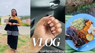 HAPPY NEW YEAR: Last Vlog of 2024 | Imigidi elalini| Christmas at Home with Family|Girl Maintenance