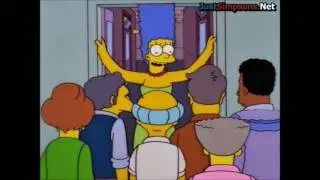 The Simpsons - Out of the way Midge