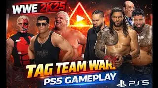 WWE 2K25- Team bloodline Vs. Team ￼legacy insan🔥match ￼#viralvideo #shorts #viral #wwe #gaming #edit