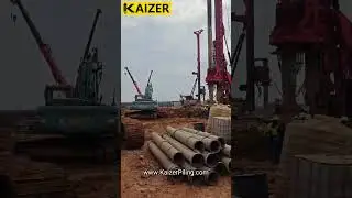 Foundation Drill Interlock Kelly Bar for Rock Layer Frictional Kelly Bar for Soil Layer  #kellybar