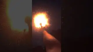 Shooting Czech Red Rain Flare out of Polish Flare Gun