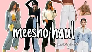Meesho Highwaist jeans(under 600)/winter wear haul