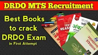 DRDO MTS Best Books to crack exam | DRDO Mts books 2020 | Books for drdo | drdo recruitment Online