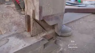 Ancienne maison japonaise sans un seul clou !
