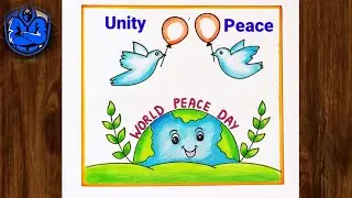 International peace day drawing / International peace day poster / world peace day drawing easy 