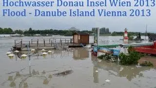 Hochwasser Donau Insel 2013 / Flood - Danube Island Vienna