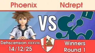 Dehscension XXXVIII - Phoenix (Sora) Vs Ndrept (Mr. Game & Watch) - Winners Round 1