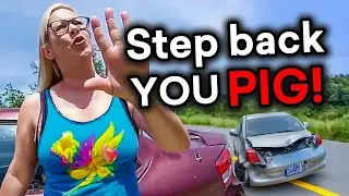 When Road Raging Karens Think They’re Untouchable